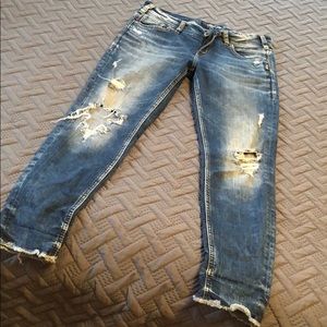 Silver Suki Mod Skinny Super Stretch